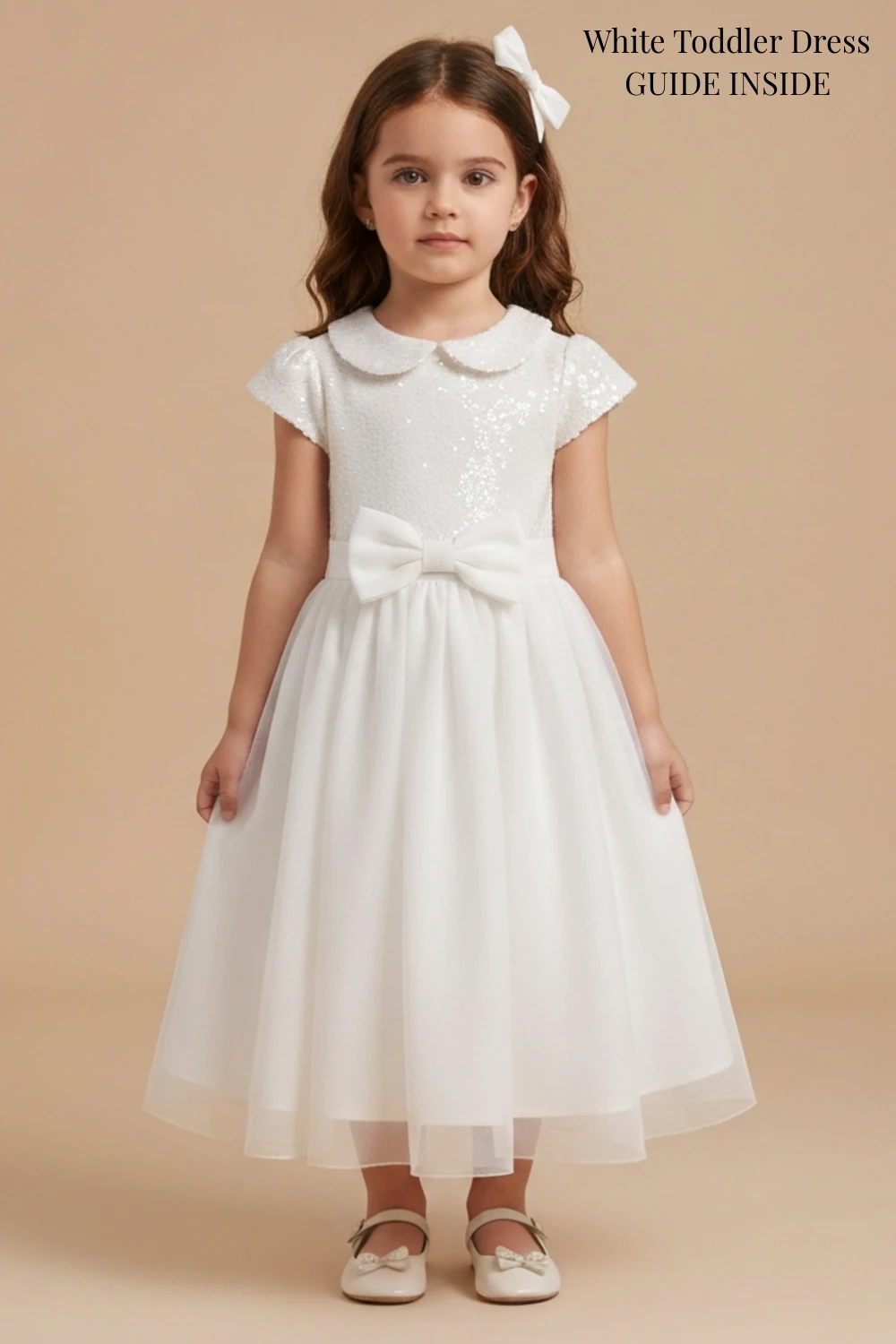 White Toddler Dress
