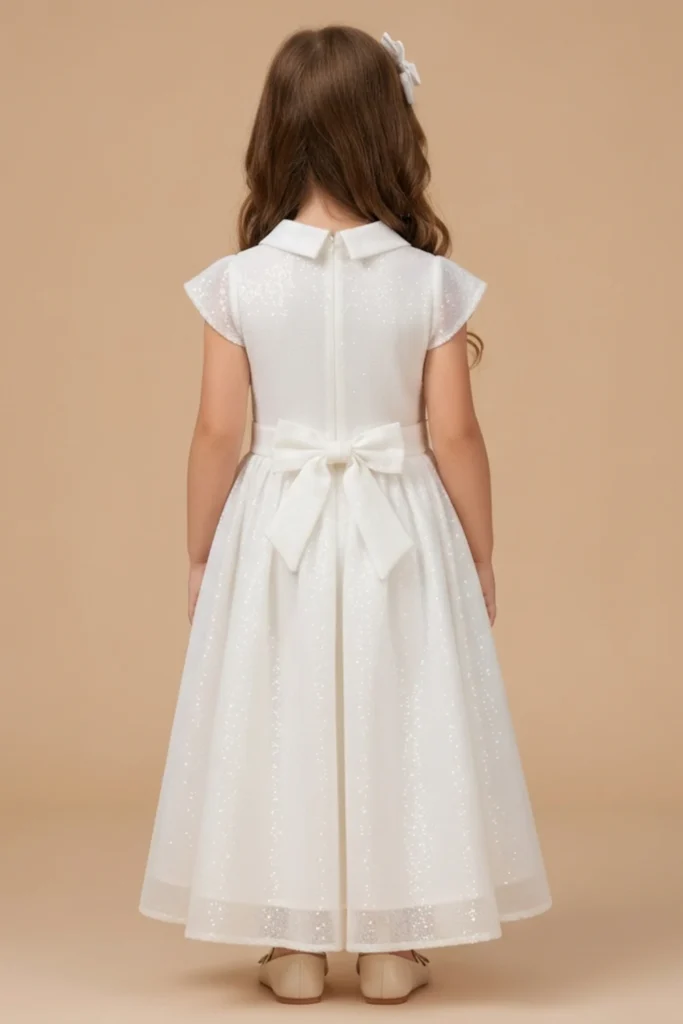 White Toddler Dress