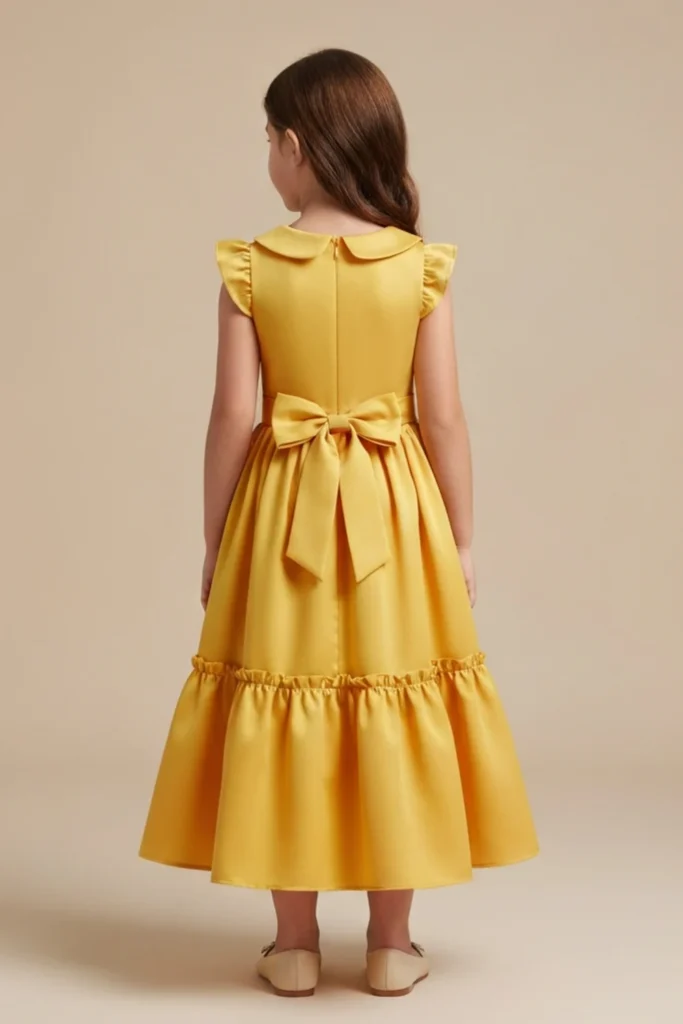 Yellow Dress For Kids