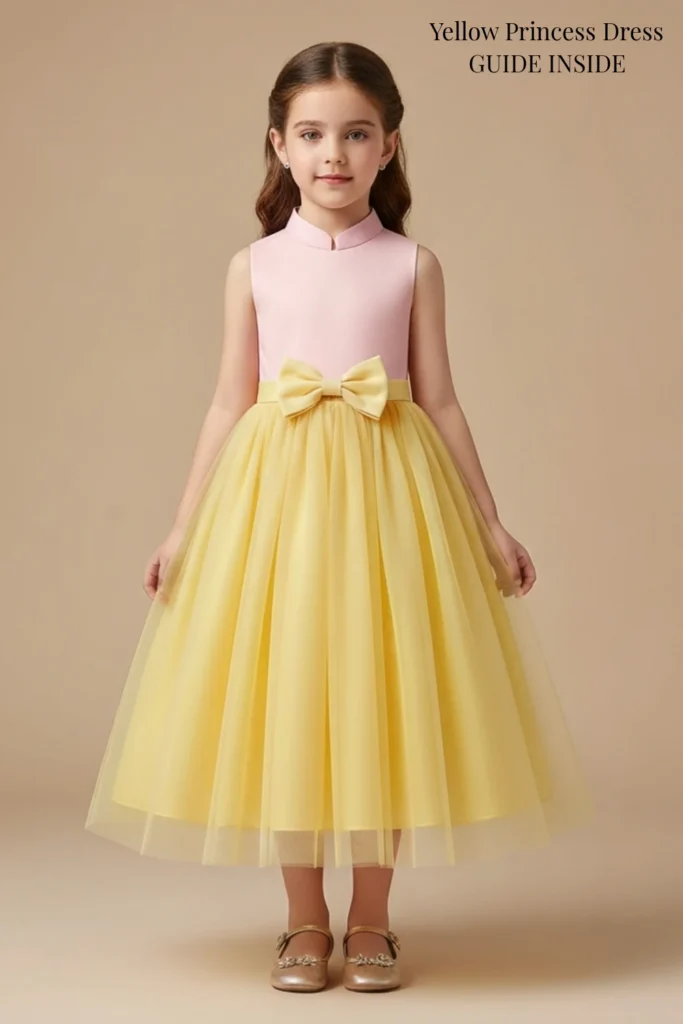 Yellow Princess Dress