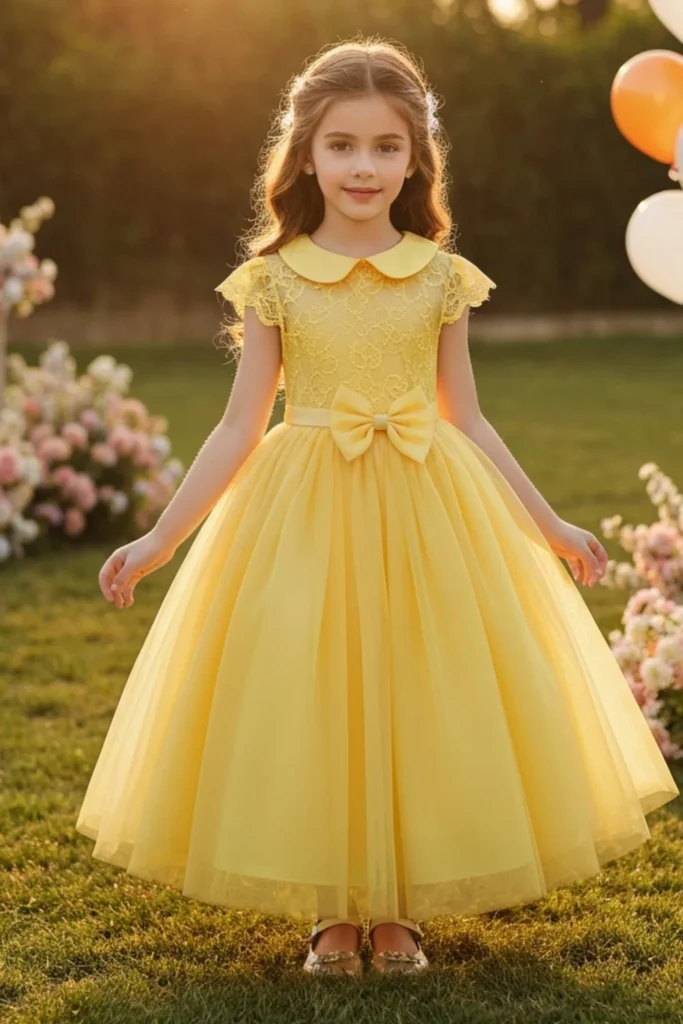 Yellow Princess Dress