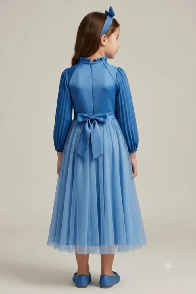 Blue Kids Dress