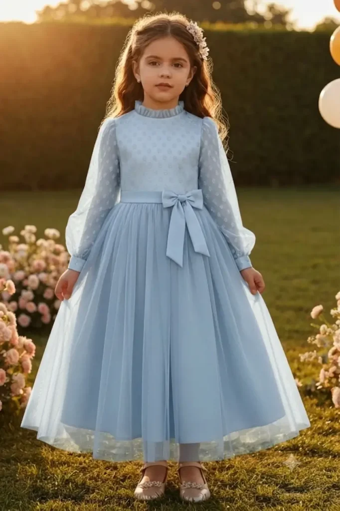 Blue Kids Dress