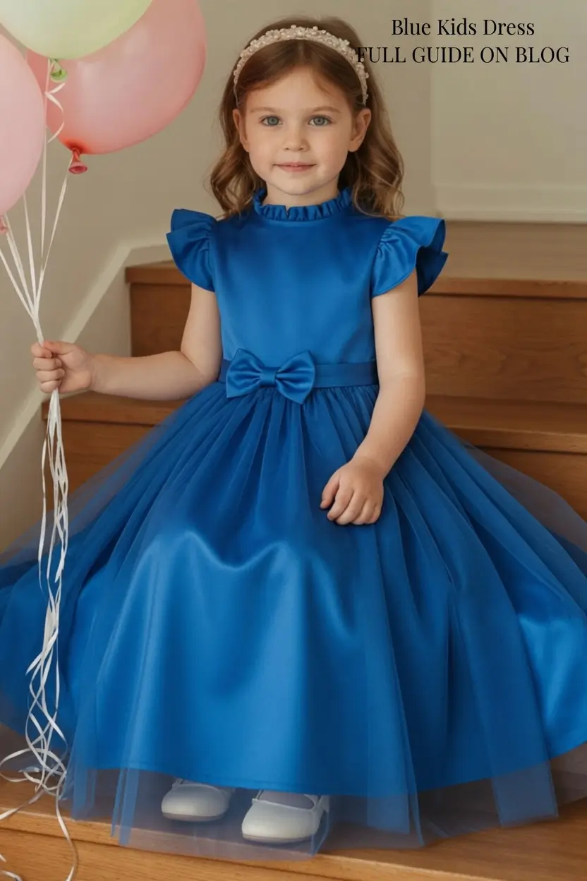 Blue Kids Dress