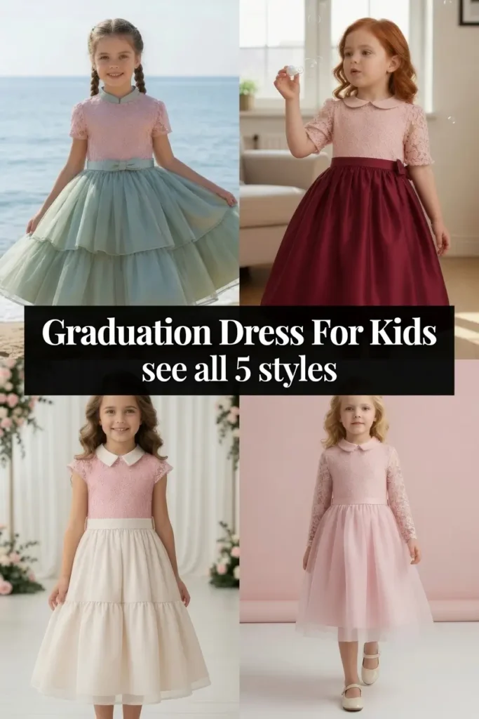 Graduation Dress For Kids