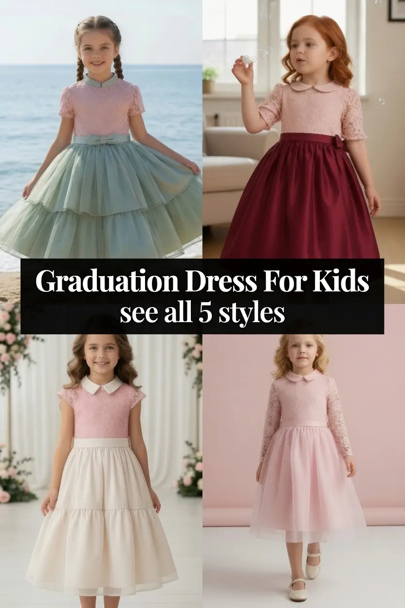 Graduation Dress For Kids