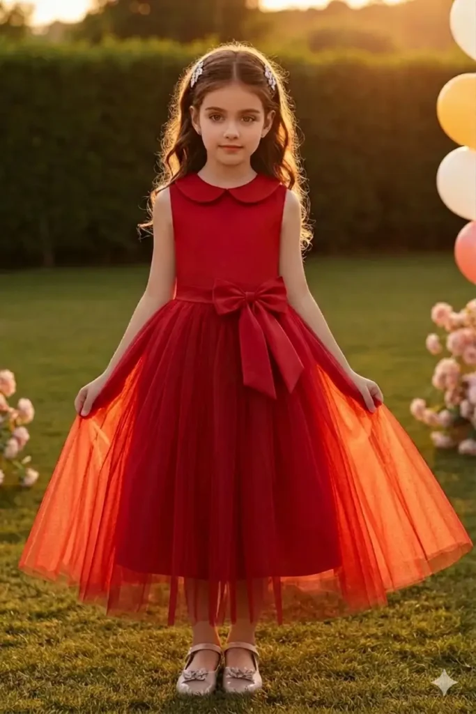 Red Dresses for Kids