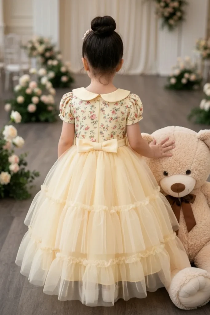 Floral Dress For Kids
