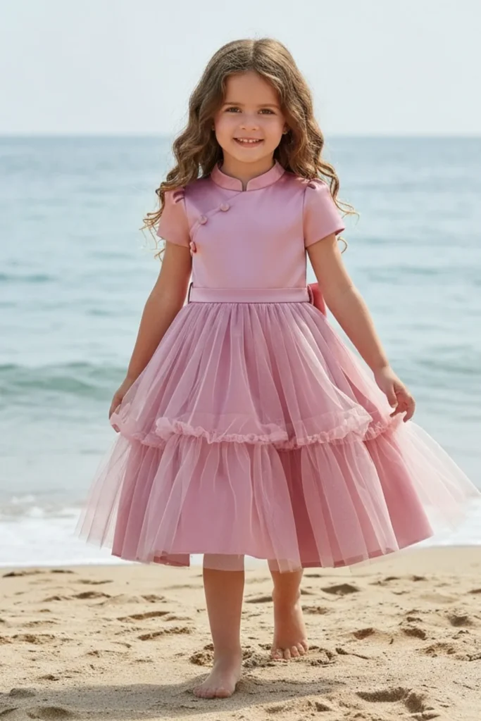 Kids Satin Dress