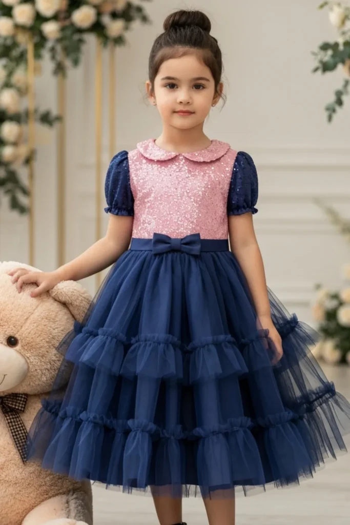Sequin Kids Dress