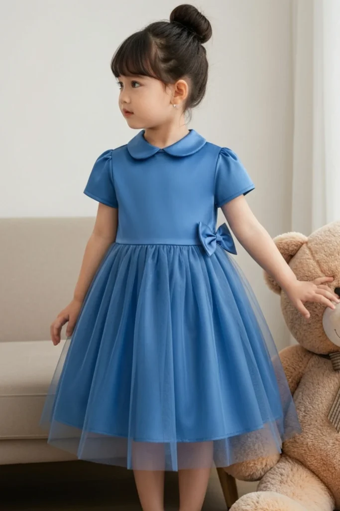 Light Blue Dress For Kids