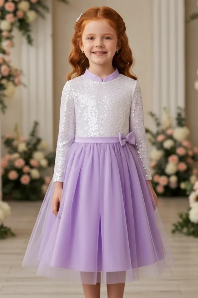 Satin Toddler Dress