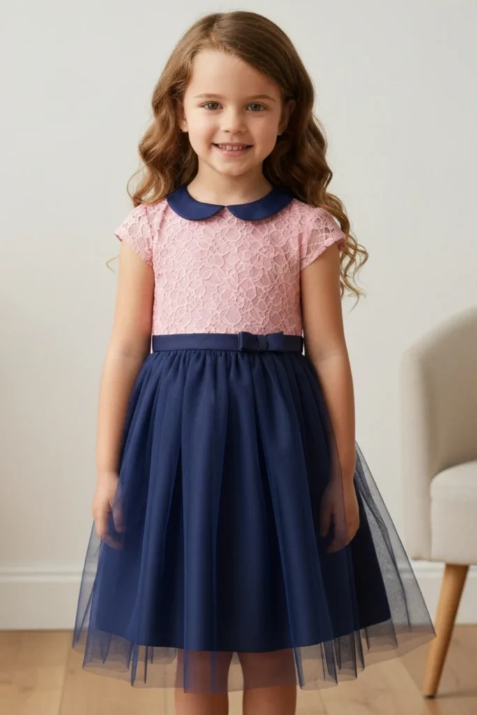 Lace Dress For Kids