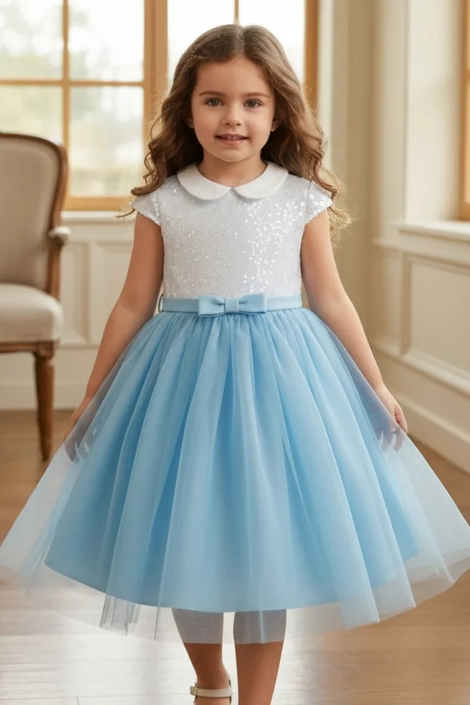 Sequin Kids Dress