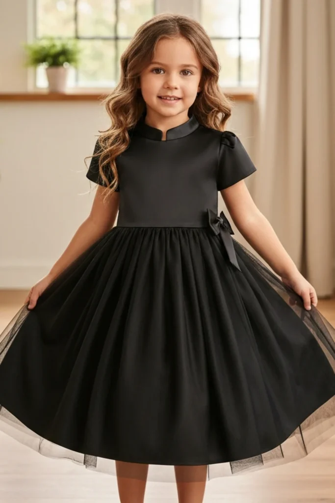 Baby Girl Black Dress