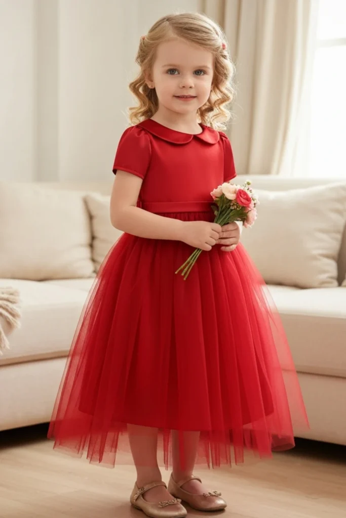 Red Dresses For Kids