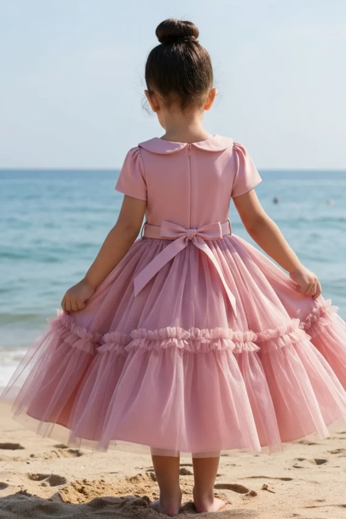 Kids Brocade Dress