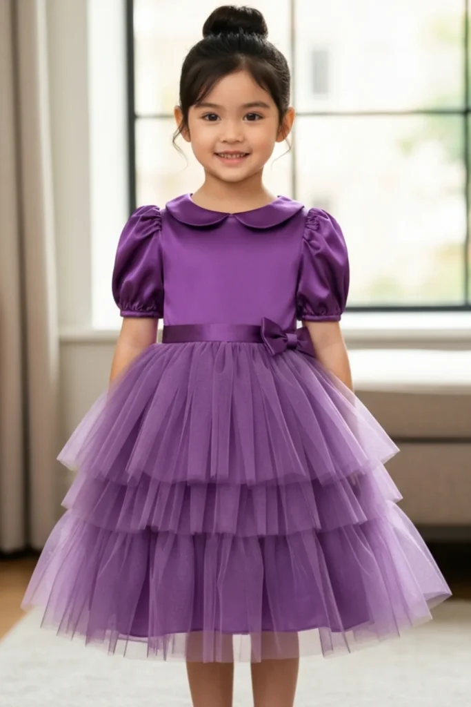 Purple Toddler Dress