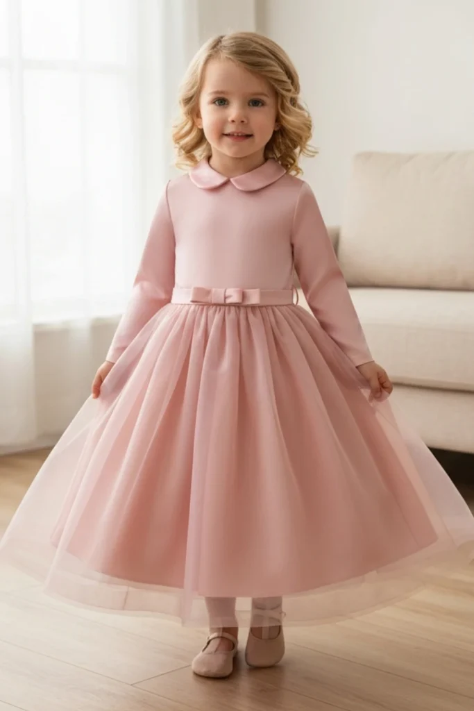 Kids Satin Dress