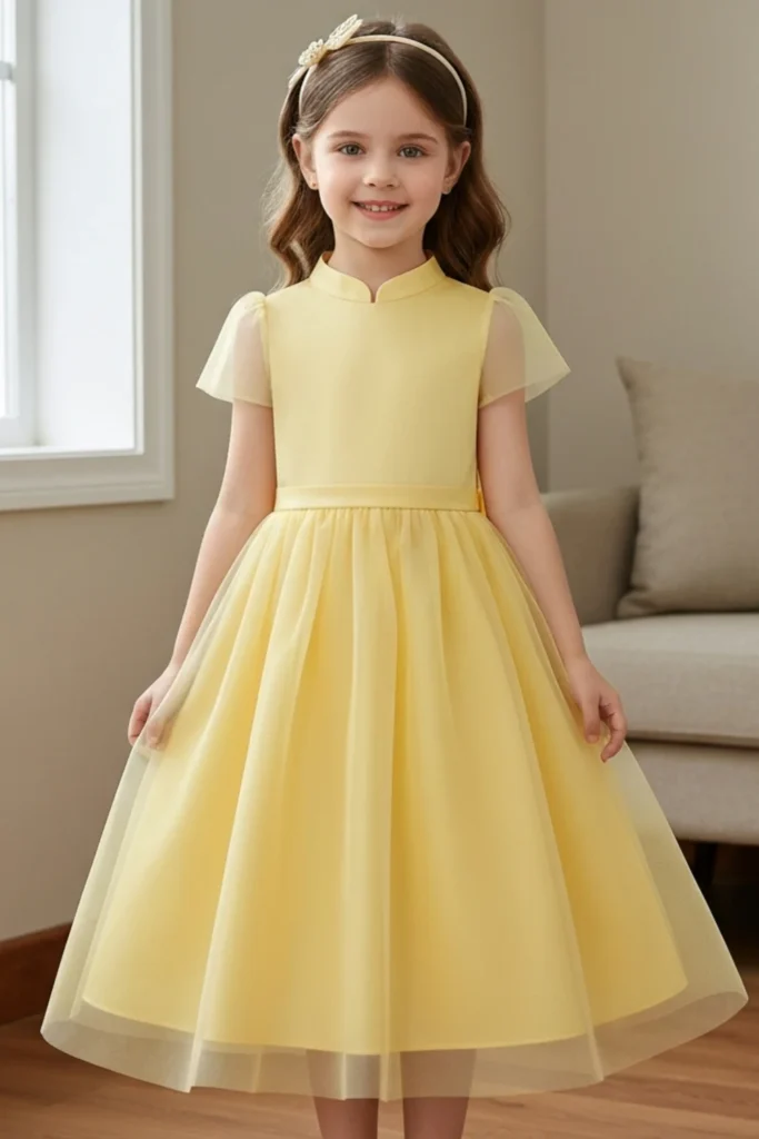 Yellow Princess Dress