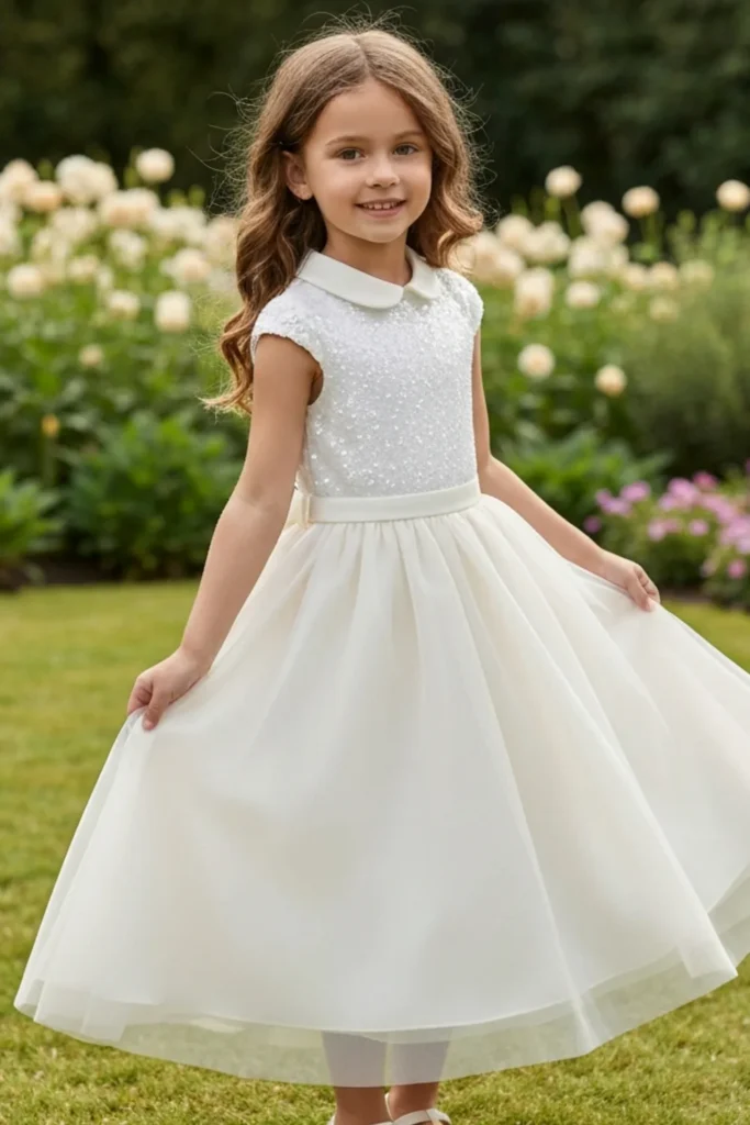 Satin Toddler Dress
