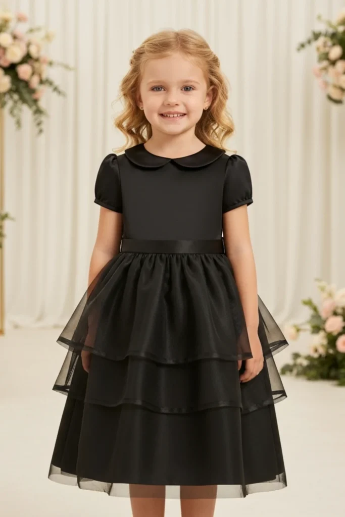 Baby Girl Black Dress