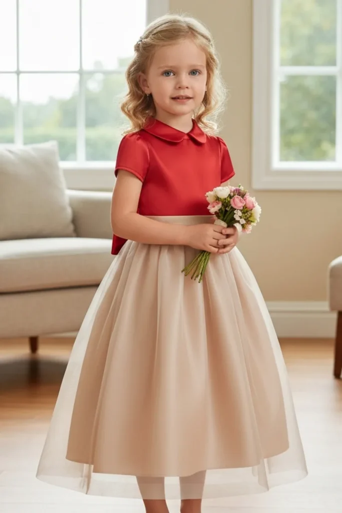 Satin Dresses For Kids