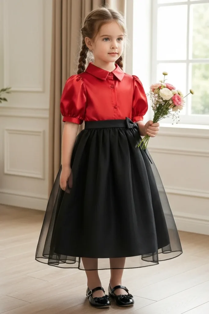 Toddler Black Dress
