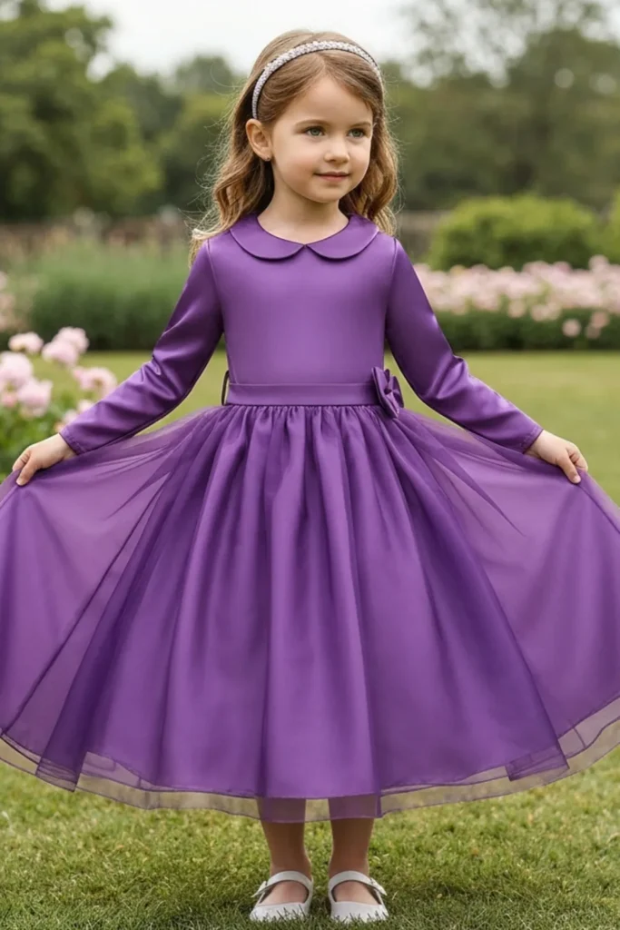 Purple Toddler Dress