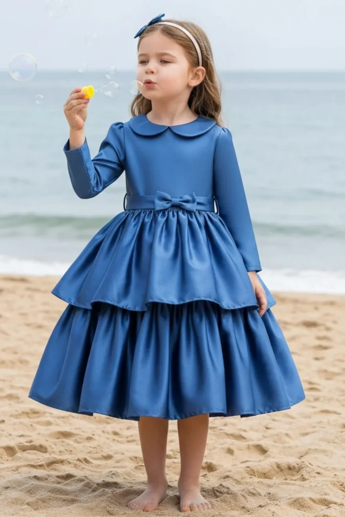Light Blue Dress For Kids
