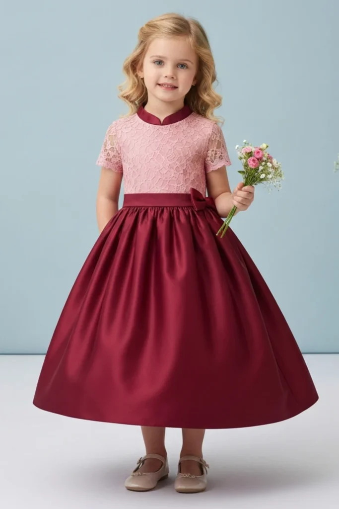 Lace Dress For Kids