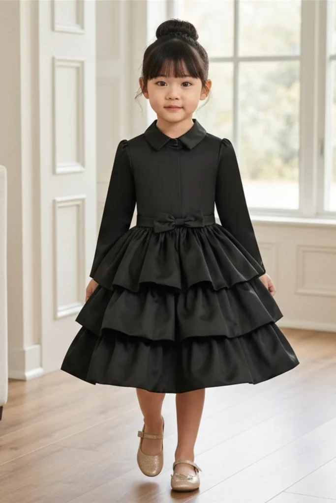 Baby Girl Black Dress