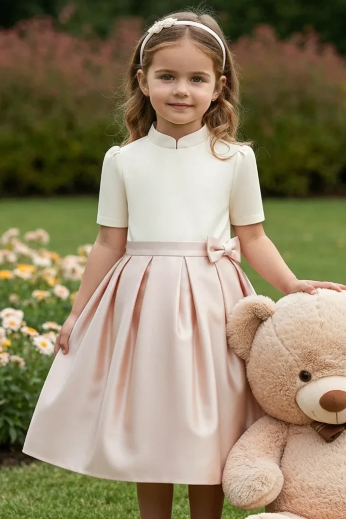 Kids Brocade Dress