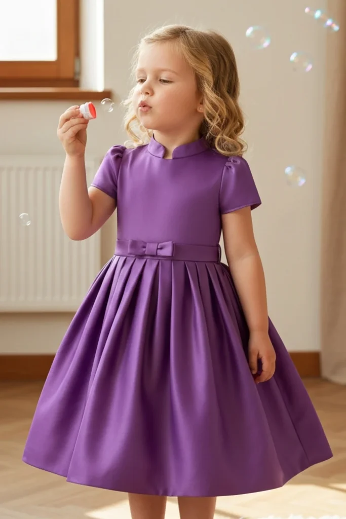 Purple Toddler Dress
