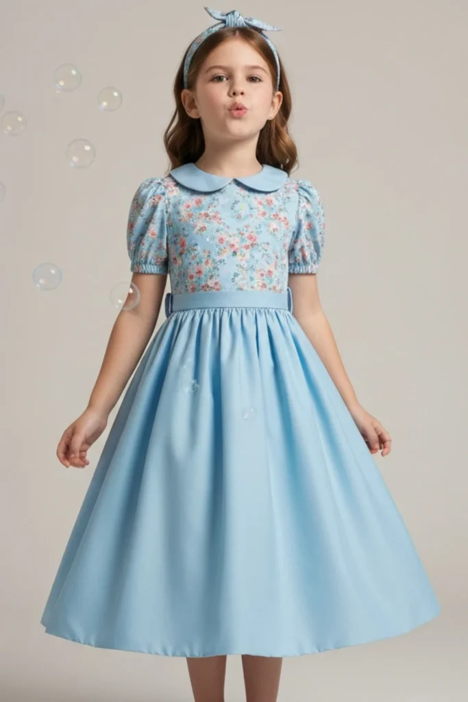 Floral Dress For Kids