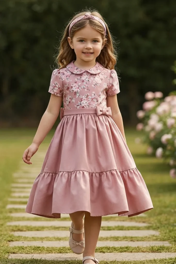 Floral Dress For Kids