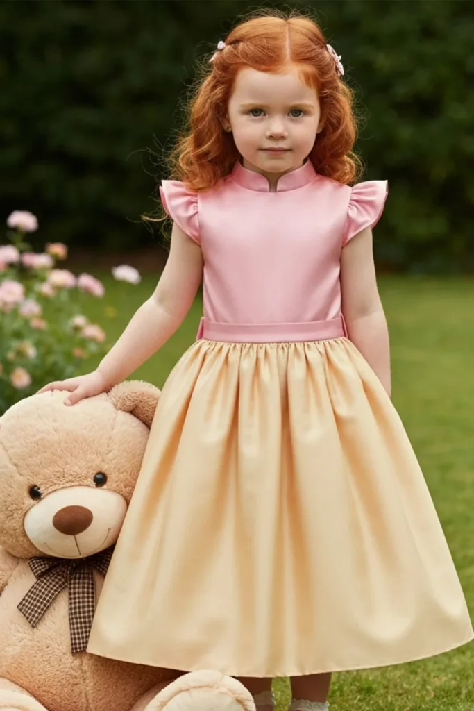Kids Satin Dress