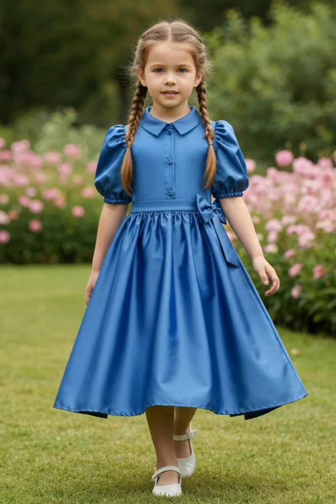 Light Blue Dress For Kids