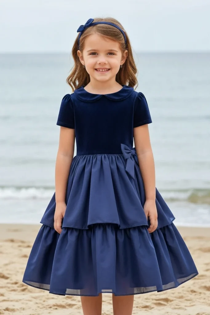 Velvet Toddler Dress