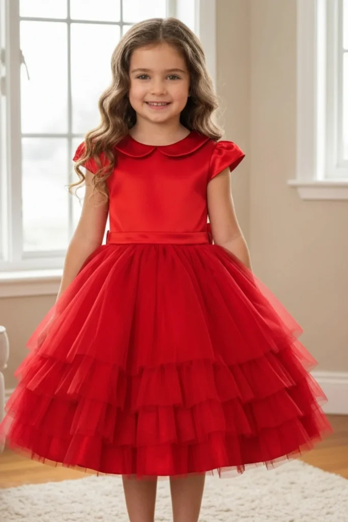 Red Dresses For Kids