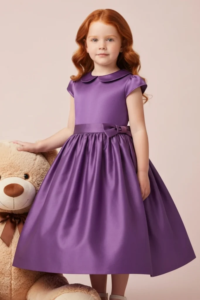 Purple Toddler Dress