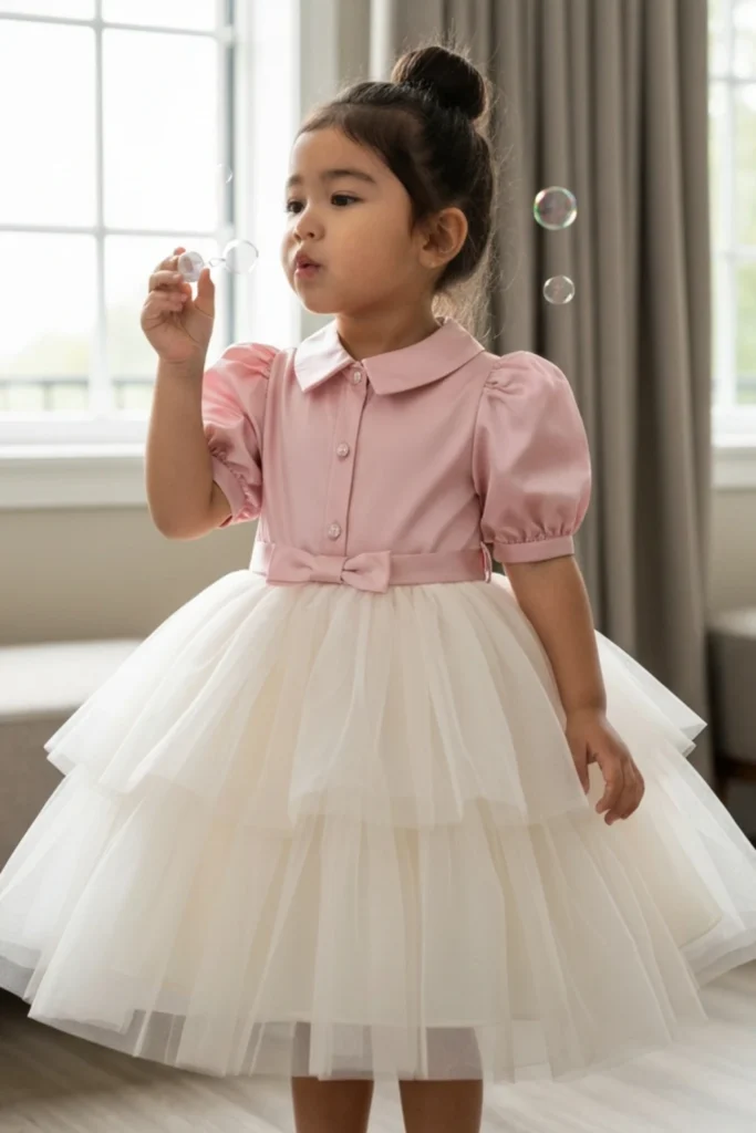Kids Satin Dress
