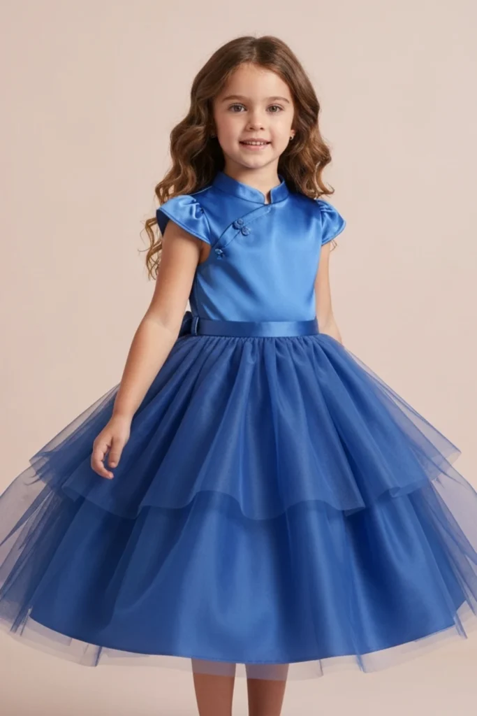 Light Blue Dress For Kids