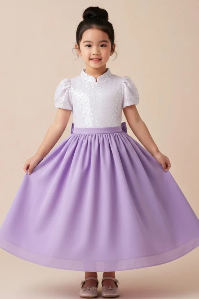 Sequin Kids Dress