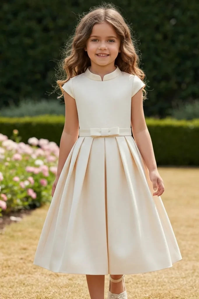 Satin Toddler Dress