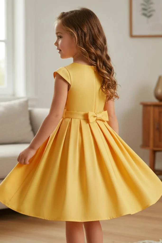 Yellow Dress For Kids