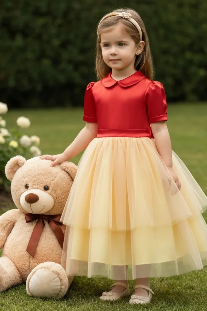 Satin Dresses For Kids