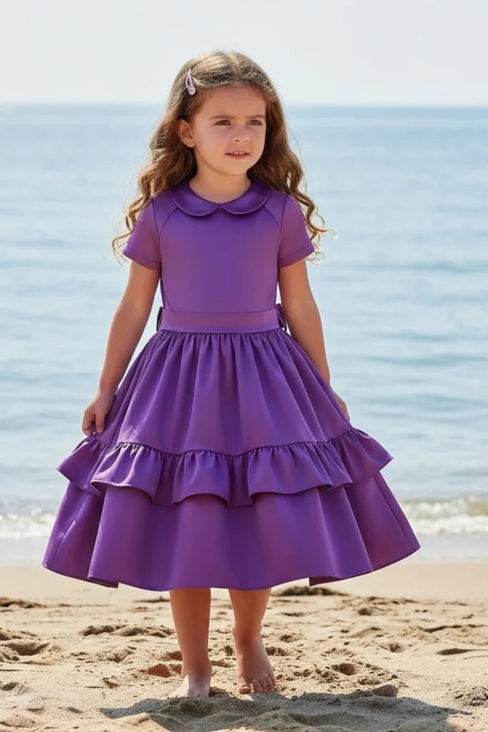 Purple Toddler Dress