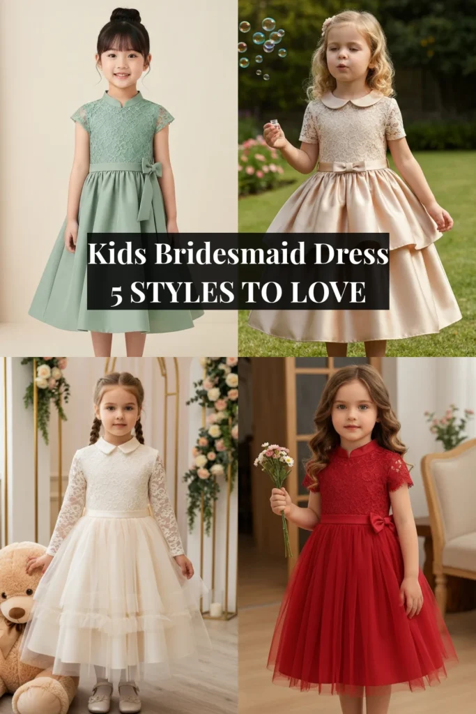 Kids Bridesmaid Dress