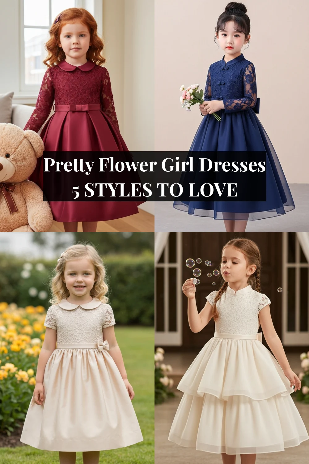 Pretty Flower Girl Dresses